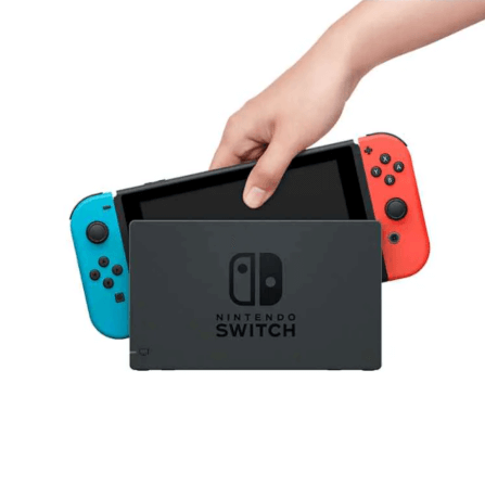 เครื่องเกม Nintendo Switch กล่องแดง สีนีออน_5